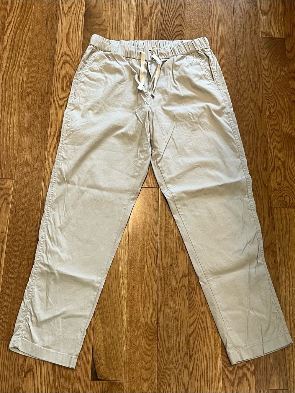Pact Casual Drawstring Pants in Light Beige